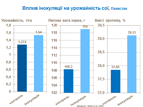 Impact of innoculation